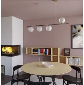 Redo 01-2949 - Lampadario a sospensione con filo ESSENTIAL 4xE14/28W/230V