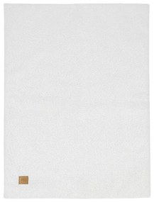 Coperta per bambini bianca in bouclé 100x77 cm – Meowbaby