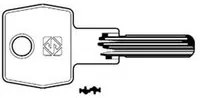 5pz chiavi punzonate per cilindri corbin 6+7 spine cb98 - cb98 fer188197