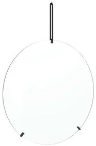 Wall Mirror Ø70 Black - Moebe