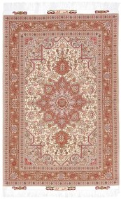 Tabriz Tappeto persiano 150 x 100 Marrone (Iran) Annodato A Mano