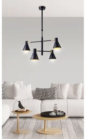 Lampadario a sospensione con supporto rigido LESS 4xE14/40W/230V