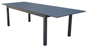 ARGENTUM - tavolo da giardino allungabile in alluminio da 220