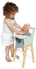 Seggiolone in legno per bambole - Zen