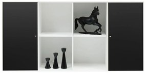 Scrigno da parete in bianco e nero Hammel , 136 x 69 cm Mistral Kubus - Hammel Furniture