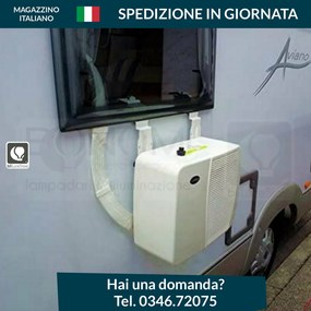 Mistralvan 3200 btu condizionatore portatile camper e barche