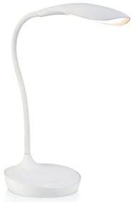 Markslöjd 106093 - Lampada da tavolo LED dimmerabile con USB SWAN LED/4,6W/230V