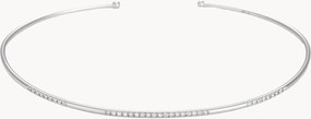 Bracciale in oro bianco con diamanti Divided Line, 0,07 carati