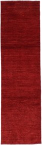 Gabbeh Tappeto persiano 290 x 80 Rosso (Iran) Annodato A Mano