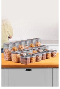 Dózy v sadě 18 ks na sypké potraviny Fresco – Hermia