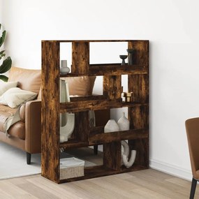 Divisorio Stanza Rovere Fumo 100x33x125,5 Cm İn Truciolato /