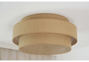 Brilagi - Plafoniera LED SPACE YUTE LED/12W/230V diametro 50 cm beige