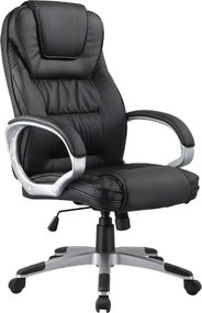 Sedia da ufficio Q-031 nera – 64x48x112 cm