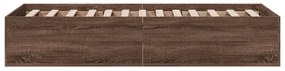 Giroletto rovere marrone 90x190 cm in legno multistrato