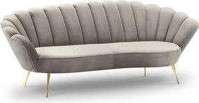 Divano Kingston 3 posti in velluto - L224 cm