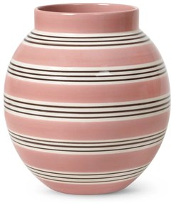 Vaso in porcellana rosa dipinto a mano Omaggio - Kähler Design
