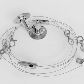 Kit di Sospensione a Y per Pannelli LED 4 Cavi
