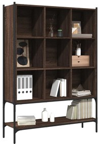 Libreria Rovere Marrone 102x30x141,5 cm in Legno Multistrato