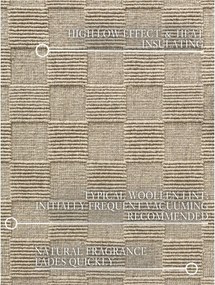 Tappeto beige in lana tessuto a mano 200x300 cm Scala – Villeroy&amp;Boch