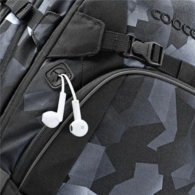 Zaino scuola coocazoo MATE, Grey Rocks, certificato AGR