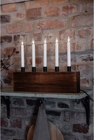 Decorazione luminosa natalizia marrone Albero - Markslöjd