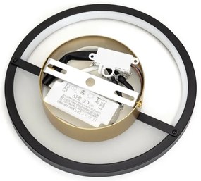 Aigostar - Applique a LED LED/13,5W/230V 6500K nero/oro