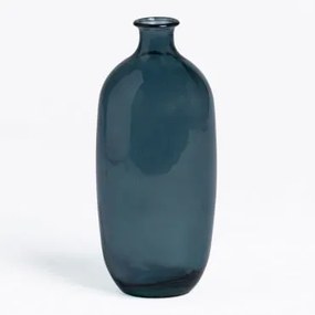 Bottiglia di vetro riciclato Lumas Blu Pacífico - Sklum