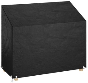Copri Panca Da Giardino 8 Occhielli 160x70x70/88 Cm Polietilene /
