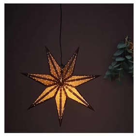 Markslöjd 705793 - Decorazione natalizia GLITTER 1xE14/25W/230V d. 45 cm bronzo