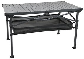 Tavolo da campeggio pieghevole 118x70 cm antracite