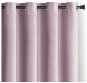 Tenda parzialmente oscurante rosa chiaro in velluto 140x245 cm Eyelets – Restilo