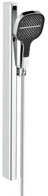 Doccetta con flessibile doccia e barra di scorrimento AQUASANIT Atlas 3 getti in inox cromo 3 getti
