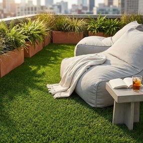 Tappeto Sintetico da 4 cm di spessore misura 1x 25 m