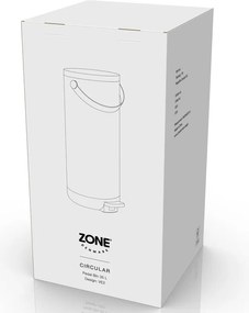 Bidone in plastica bianco 35 l Circular - Zone