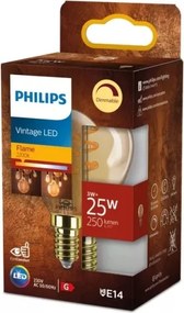 Lampadina LED VINTAGE Philips P45 E14/3W/230V 2200K