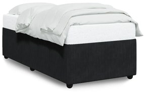 Giroletto Nero 80x200 Cm İn Velluto /