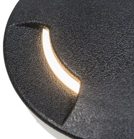 Faretto da terra per esterno moderno nero incl. LED IP67 - CECI 2