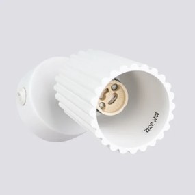 Sollux SL.1541 - Faretto da parete KARBON 1xGU10/10W/230V bianco