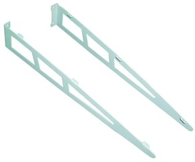 Struttura per pensilina in alluminio grigio L 33 x P 93 cm
