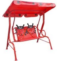 Altalena per bambini rossa cod mxl 48621