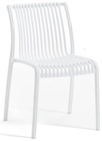 Sedia da giardino in polipropilene Athena NEW GARDEN, set da 6 pezzi