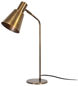 Lampada da tavolo in bronzo con paralume in metallo (altezza 50 cm) Sivani - Opviq lights
