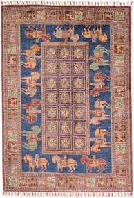 Samarkand Tappeto orientale 100x150 (Pakistan) Annodato A Mano