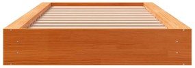 Giroletto marrone cera 75x190 cm in legno massello di pino