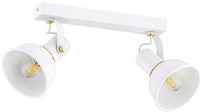 Argon 7036 - Luce Spot TWIST 2xE14/7W/230V bianco/oro