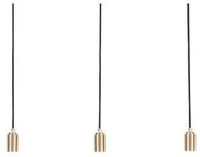 Linear Triple Lampada a Sospensione Ottone - Tala