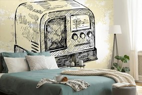 Carta da parati – Radio retrò