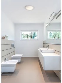 FARO 62980 - Plafoniera da bagno LOGOS-1 1xE27/20W/230V IP44