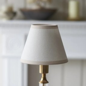 Endon 114849 - LED Lampada da tavolo ricaricabile dimmerabile MORTON LED/1,5W/5V ottone/beige