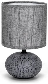 Aigostar - Lampada da tavolo 1xE14/40W/230V grigio